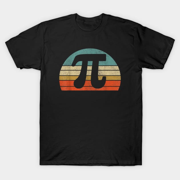 Retro Vintage Pi 3.14 First 2,000 Digits of Pi Math gifts for Pi Day T-Shirt by johnii1422